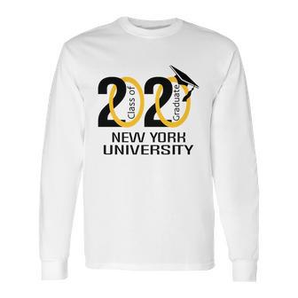 Class Of 2020 Graduation New York University Long Sleeve T-Shirt | Favorety CA