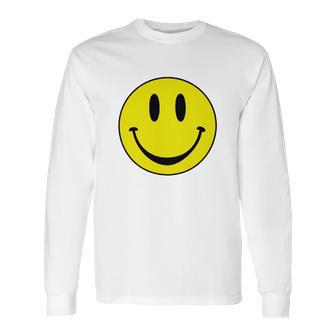 Classic Smiley Face T Shirt Long Sleeve T-Shirt | Favorety CA