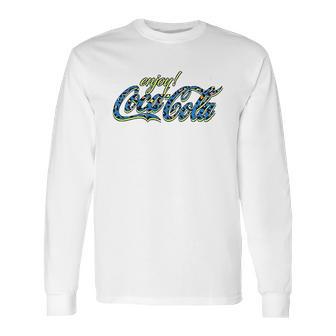 Cocacola 80S Leopard Long Sleeve T-Shirt | Favorety