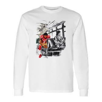 Colin Kaepernick Rosa Parks - Stand By Sitting T-Shirt Long Sleeve T-Shirt | Favorety AU