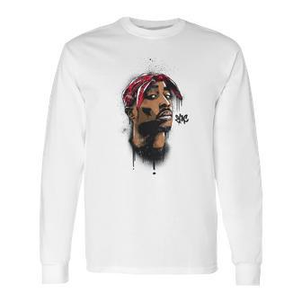 Cool 2Pac Tupac Shakur 3D Hip Hop Rapper Long Sleeve T-Shirt | Favorety DE