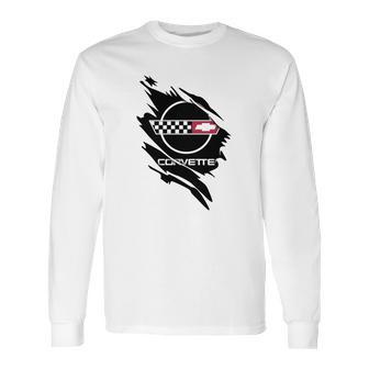 Corvette C4 Ca Long Sleeve T-Shirt | Favorety DE