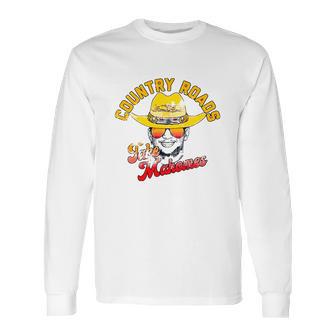 Country Roads Take Mahomes Patrick Mahomes Kansas City Long Sleeve T-Shirt | Favorety UK