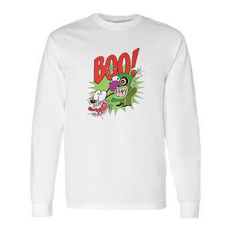 Courage The Cowardly Dog Stupid Dog Long Sleeve T-Shirt | Favorety AU