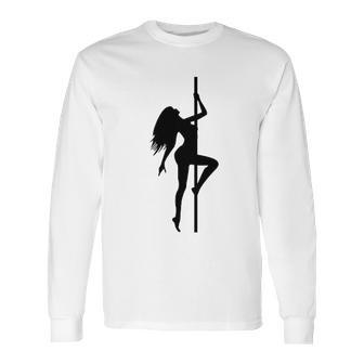 Darr Pole Dancer Long Sleeve T-Shirt | Favorety AU