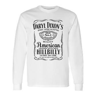 “Daryl Dixon Hillbilly Walking Dead Long Sleeve T-Shirt | Favorety AU