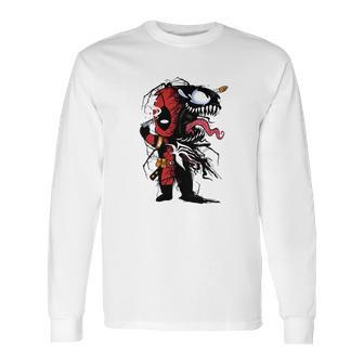 Deadpool Venom Long Sleeve T-Shirt | Favorety AU