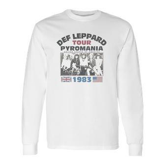 Def Leppard Pyromania Tour Long Sleeve T-Shirt | Favorety DE