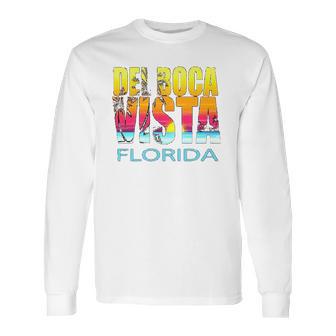 Del Boca Vista Vintage Retro Long Sleeve T-Shirt | Favorety DE