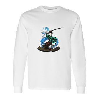 Demon Slayer Aqua Long Sleeve T-Shirt | Favorety UK