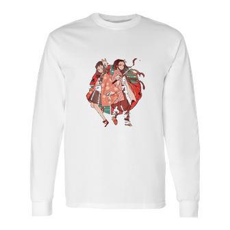 Demon Slayer Kawaii Long Sleeve T-Shirt | Favorety UK