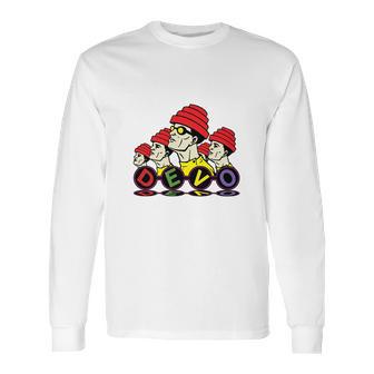 Devo Band Cute Men Music Band Long Sleeve T-Shirt | Favorety UK