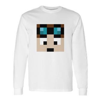 Thediamondminecart Minecraft Skin Long Sleeve T-Shirt | Favorety AU