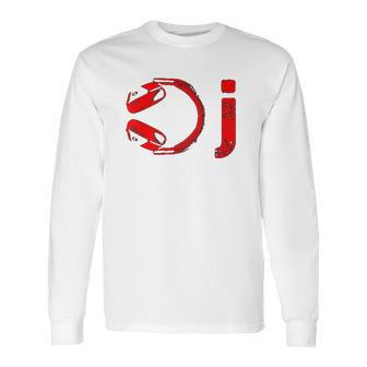 Dj Headphone | I Heart Being A Djs Party Gift Long Sleeve T-Shirt | Favorety AU