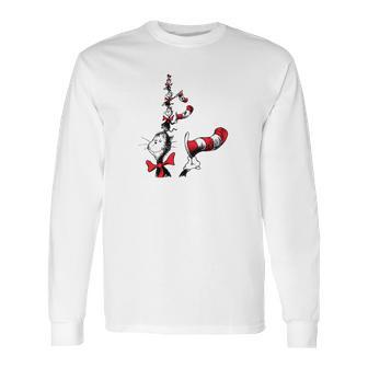 Dr Seuss Cats Under The Hat Long Sleeve T-Shirt | Favorety UK