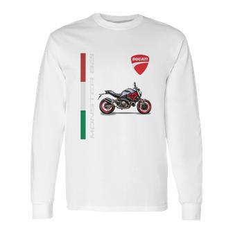 Ducati Monster 821 Long Sleeve T-Shirt | Favorety DE