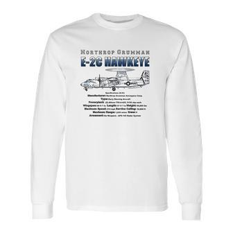 E2c Hawkeye Plane Long Sleeve T-Shirt | Favorety UK