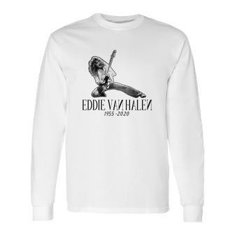 Eddie Van Halen Perform Long Sleeve T-Shirt | Favorety CA