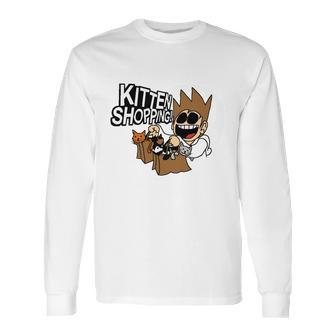 Eddsworld Kitten Shopping Long Sleeve T-Shirt | Favorety UK