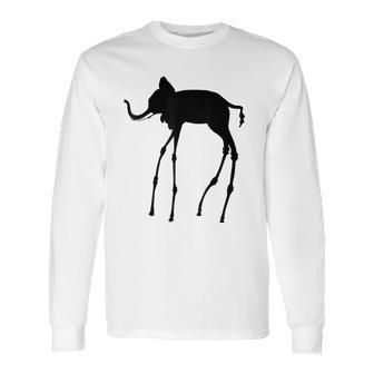 The Elephant By Dali Long Sleeve T-Shirt | Favorety UK