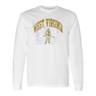 Elite Fan Shop Ncaa Mens Retro Long Sleeve T-Shirt | Favorety