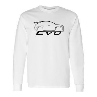 Evo Mitsubishi Evolution Long Sleeve T-Shirt | Favorety DE