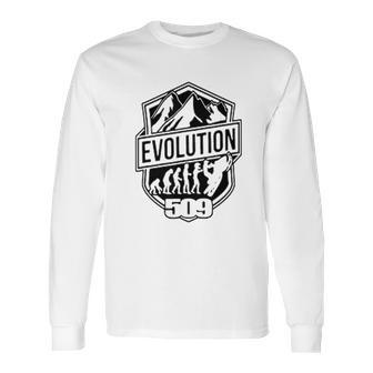 Evolution Of Scooters Braaap Long Sleeve T-Shirt | Favorety CA