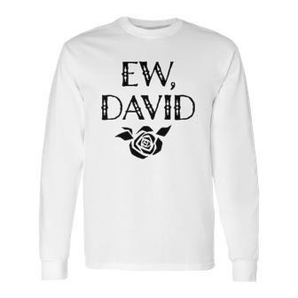 Ew David Alexis Moira Rose Merchandise Black Raglan Basebal Long Sleeve T-Shirt | Favorety DE