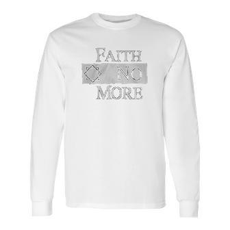 Faith No More Classic Logo Black Slim Fit Long Sleeve T-Shirt | Favorety CA