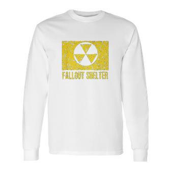 Fallout Shelter Nuclear War Radioactive Nostalgia Long Sleeve T-Shirt | Favorety