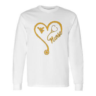 Fanprint West Virginia Mountaineers Long Sleeve T-Shirt | Favorety DE