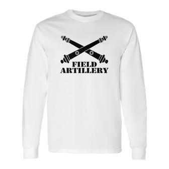 Field Artillery Branch Long Sleeve T-Shirt | Favorety