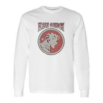 Flash Gordon Classic Comics Hero Flash In A Circle Long Sleeve T-Shirt | Favorety AU