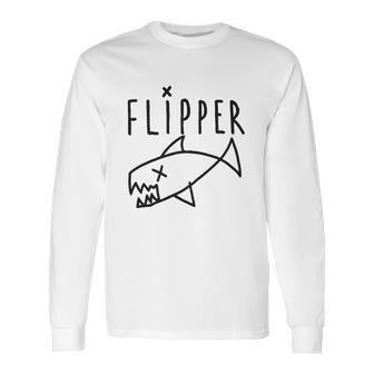 Flipper 90S Grunge Vintage Long Sleeve T-Shirt | Favorety UK