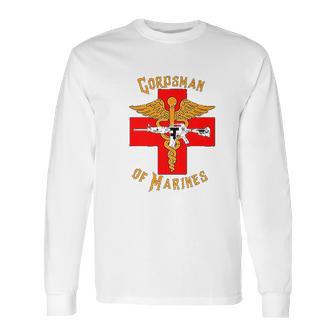 Fmf Corpsman 8404 Back Design Eagle Globe Anchor Long Sleeve T-Shirt | Favorety DE