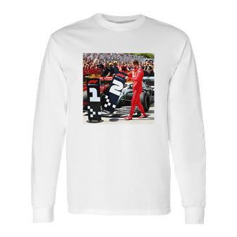 Formula 1 F1 - Vettel Ferrari Canadian Grand Prix 2019 Long Sleeve T-Shirt | Favorety