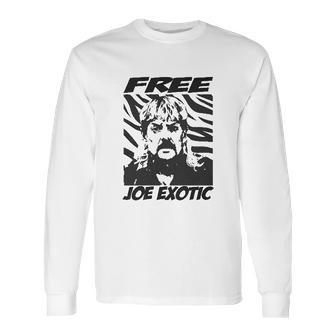 Free Joe Exotic King Of The Tigers Long Sleeve T-Shirt | Favorety UK