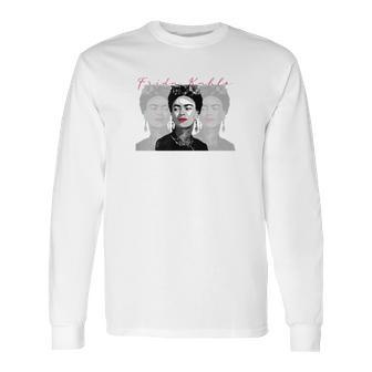 Frida Kahlo Vintage Long Sleeve T-Shirt | Favorety