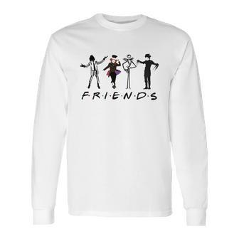 Friends Horror Tim Burton Edward Long Sleeve T-Shirt | Favorety UK