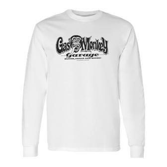 Gas Monkey Garage Officially Licensed Logo Mens Long Sleeve T-Shirt | Favorety UK