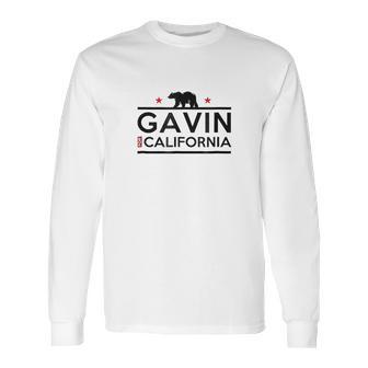 Gavin Newsom For California Governor 2018 Campaign Long Sleeve T-Shirt | Favorety UK