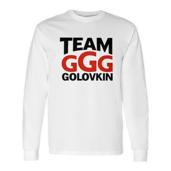 Gennady Golovkin Gift For Fan Long Sleeve T-Shirt | Favorety AU