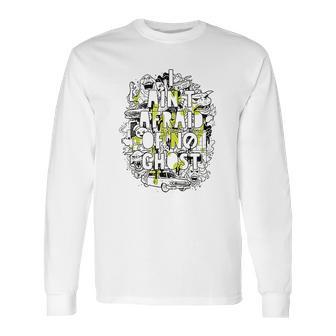 Ghostbusters Aint Afraid Collage Long Sleeve T-Shirt | Favorety UK