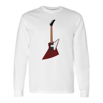 Gibson Explorer Guitar T Shirt Long Sleeve T-Shirt | Favorety UK