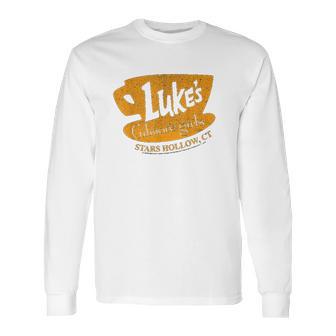 Gilmore Girls Lukes Stars Hollow Long Sleeve T-Shirt | Favorety DE