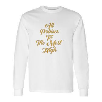 Gold Hebrew Roots Movement Yahweh Yeshua Torah Yhwh Long Sleeve T-Shirt | Favorety