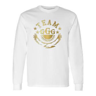 Golovkin Team Ggg Boxing Long Sleeve T-Shirt | Favorety AU