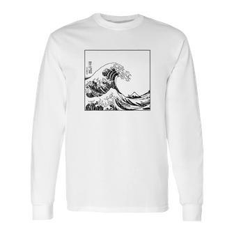 The Great Wave Off Kanagawa Long Sleeve T-Shirt | Favorety AU