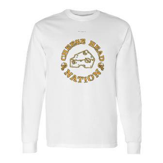 Green Bay Football Fans Cheese Head Nation Classic Long Sleeve T-Shirt | Favorety UK