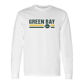 Green Bay Football Wisconsin Long Sleeve T-Shirt | Favorety UK